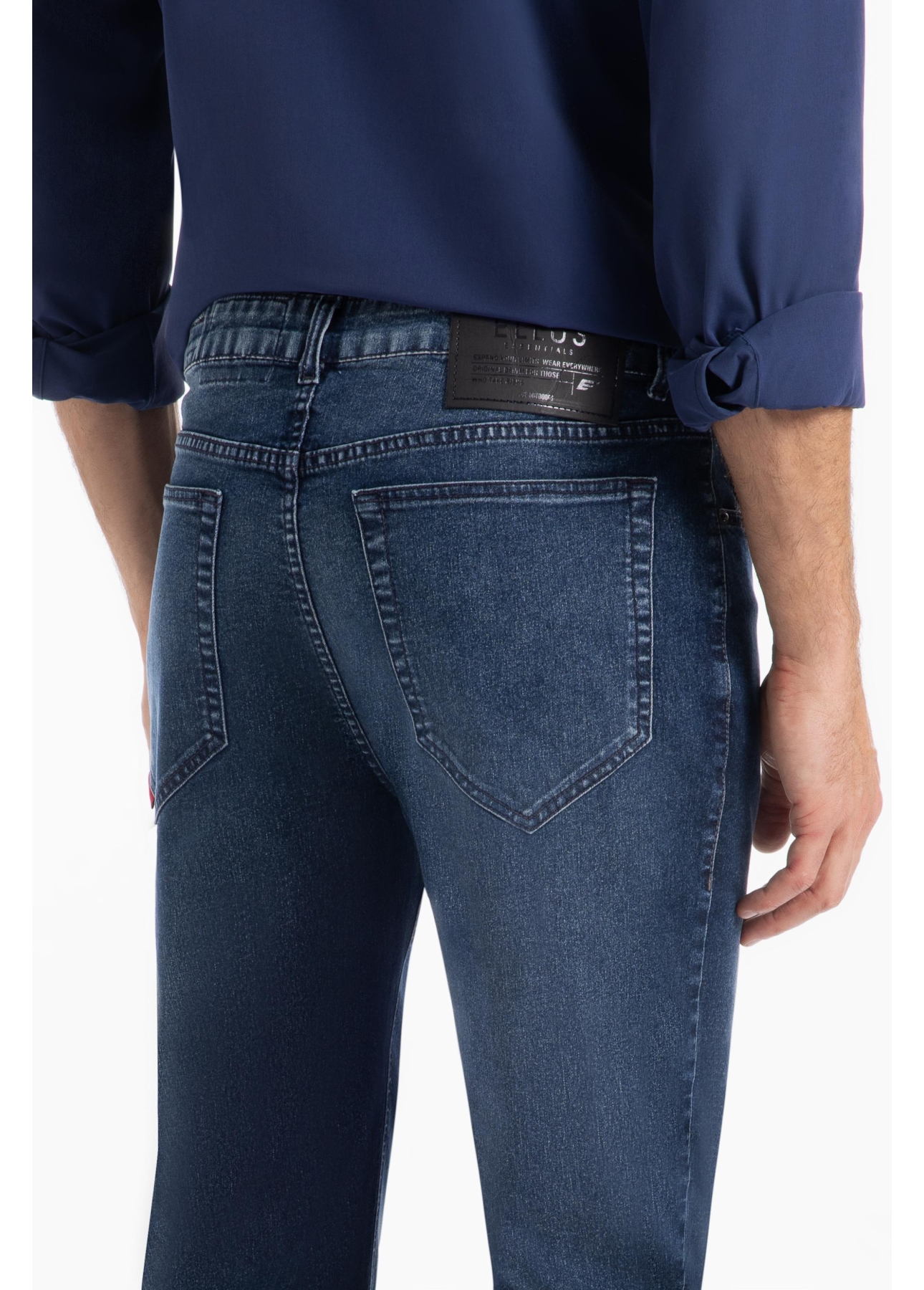 Calça First Blue Slim Lav.Escuro