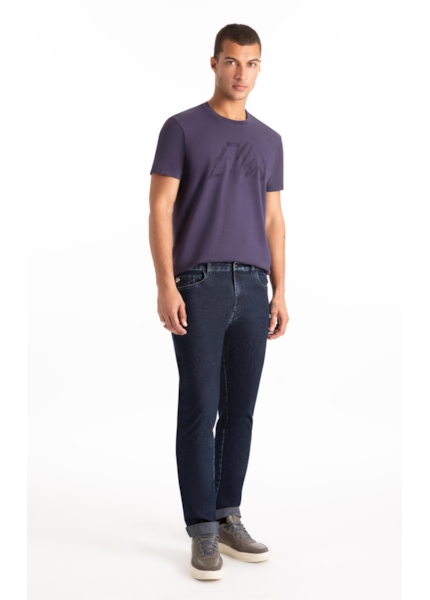 Calça First Blue Slim Lav.Escuro C/ Luva