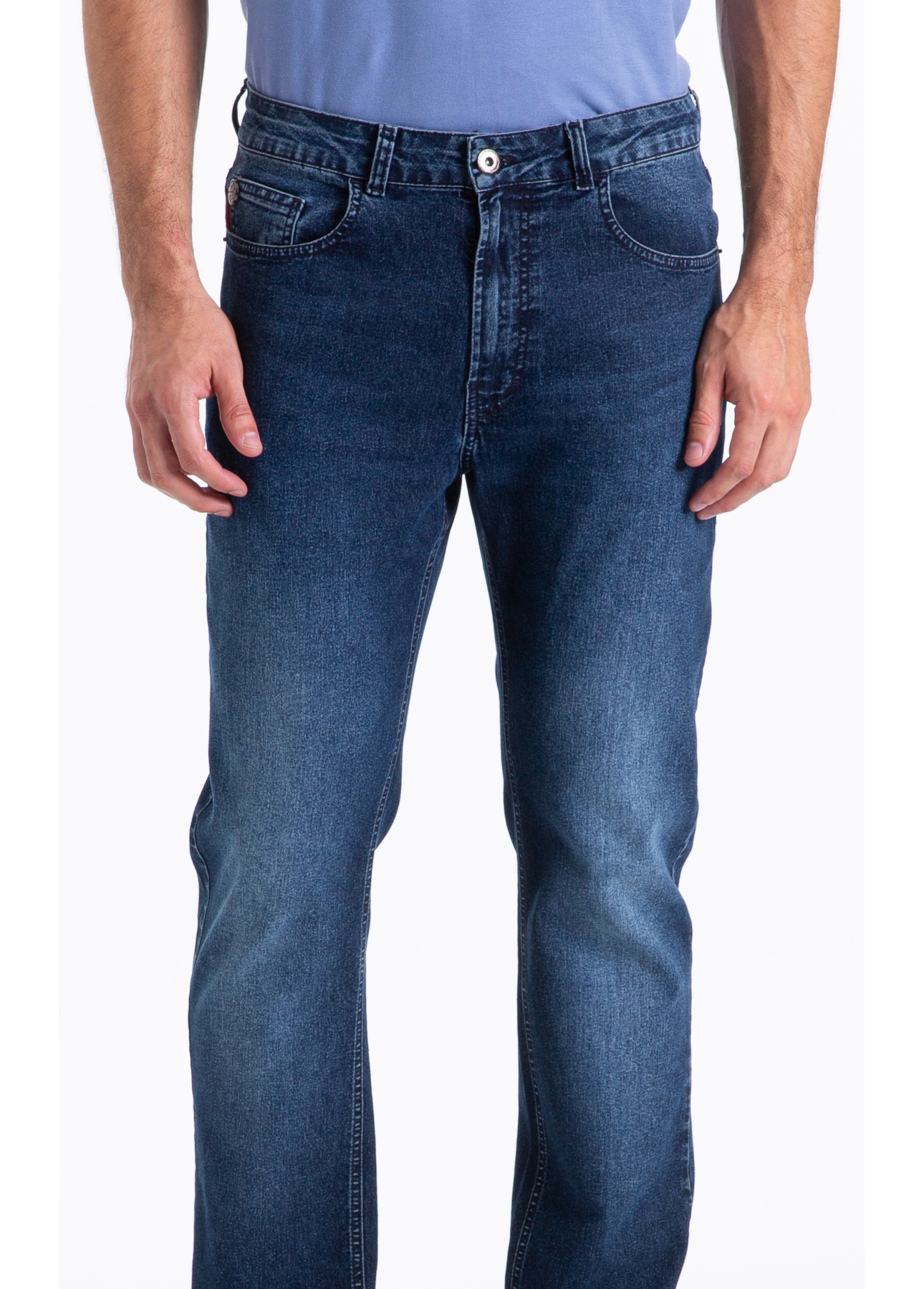 Calça First Blue Slim Lav.Escuro Used
