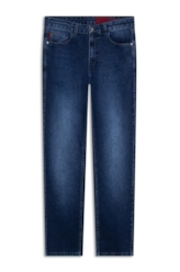 Calça First Blue Slim Lav.Escuro Used