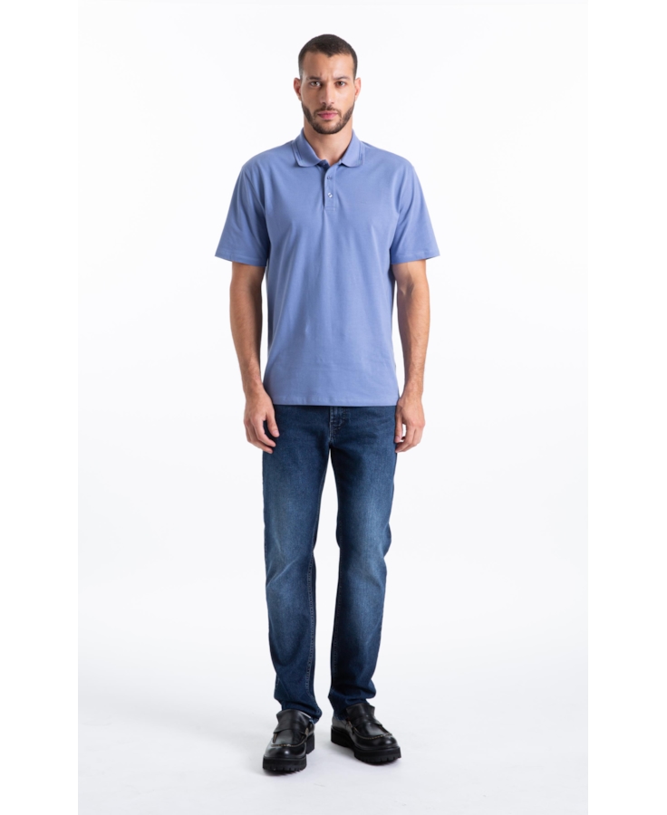 Calça First Blue Slim Lav.Escuro Used