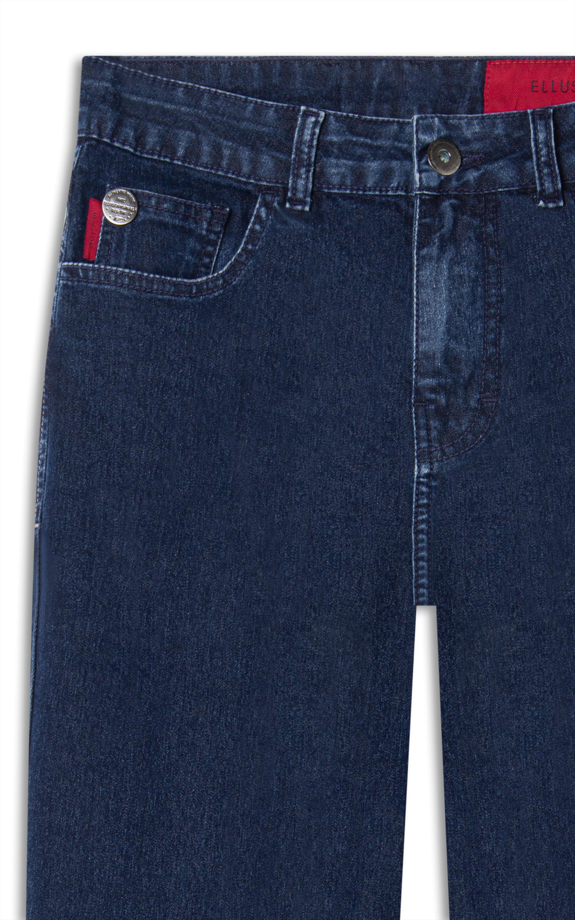 Calça First Blue (Slim) Zetex 1966-Lav.Black C/ Luva