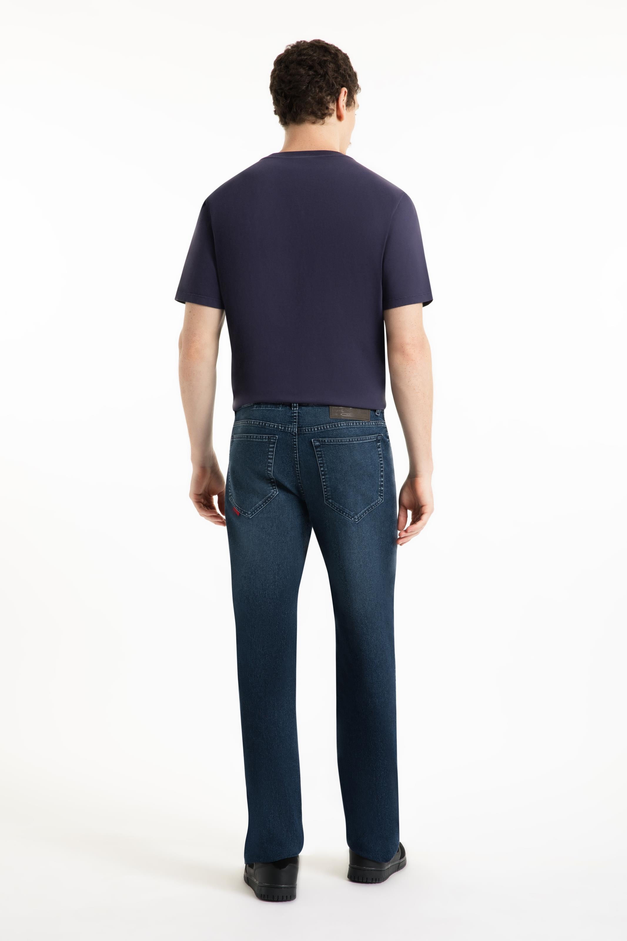 Calça First Blue Straight 1991-Lav.Escuro C/ Used