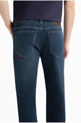 Calça First Blue Straight 1991-Lav.Escuro C/ Used