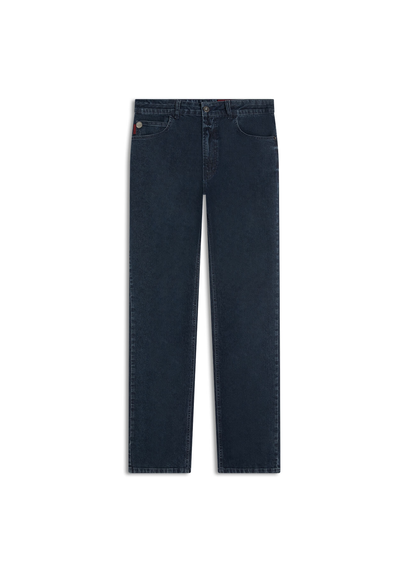 Calça First Blue Straight Lav.Escura