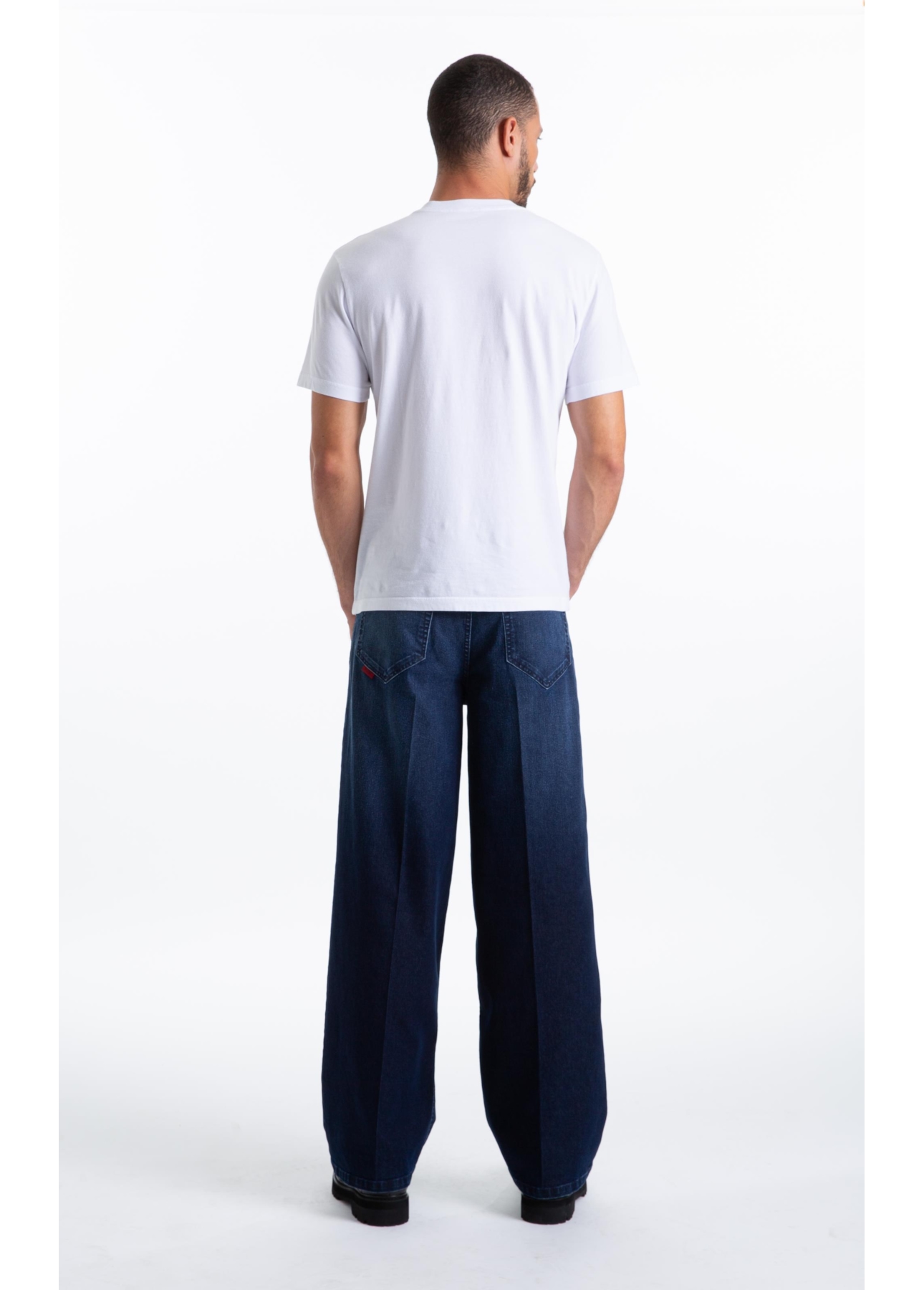 Calça First Blue Wide Lav.Escuro