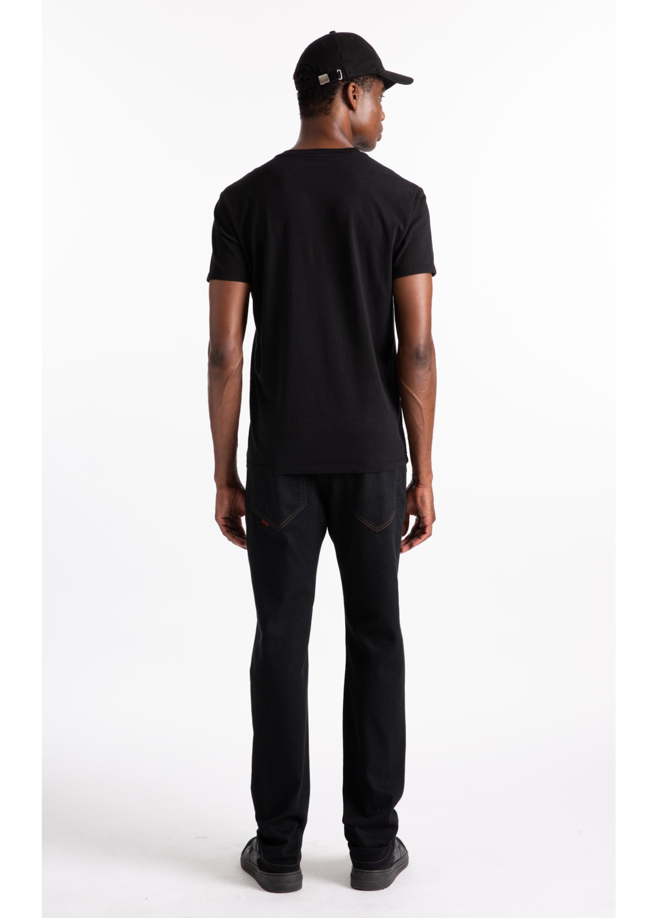 Calça Firt Black Slim Amaciado