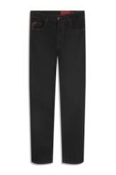 Calça Firt Black Slim Amaciado
