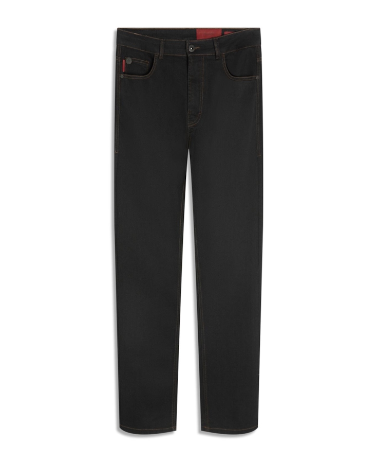 Calça Firt Black Slim Amaciado