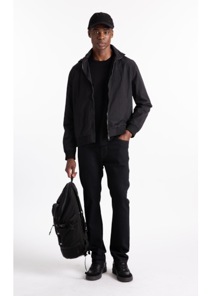 Calça Firt Black Slim Amaciado