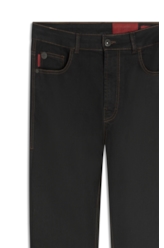 Calça Firt Black Slim Amaciado