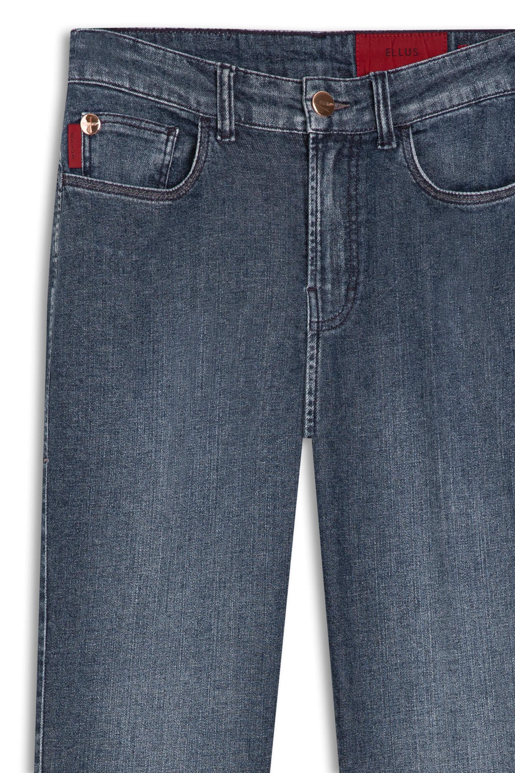 Calça Flare Dark Indigo Elastic 1735-Lav.Escuro C/ Used