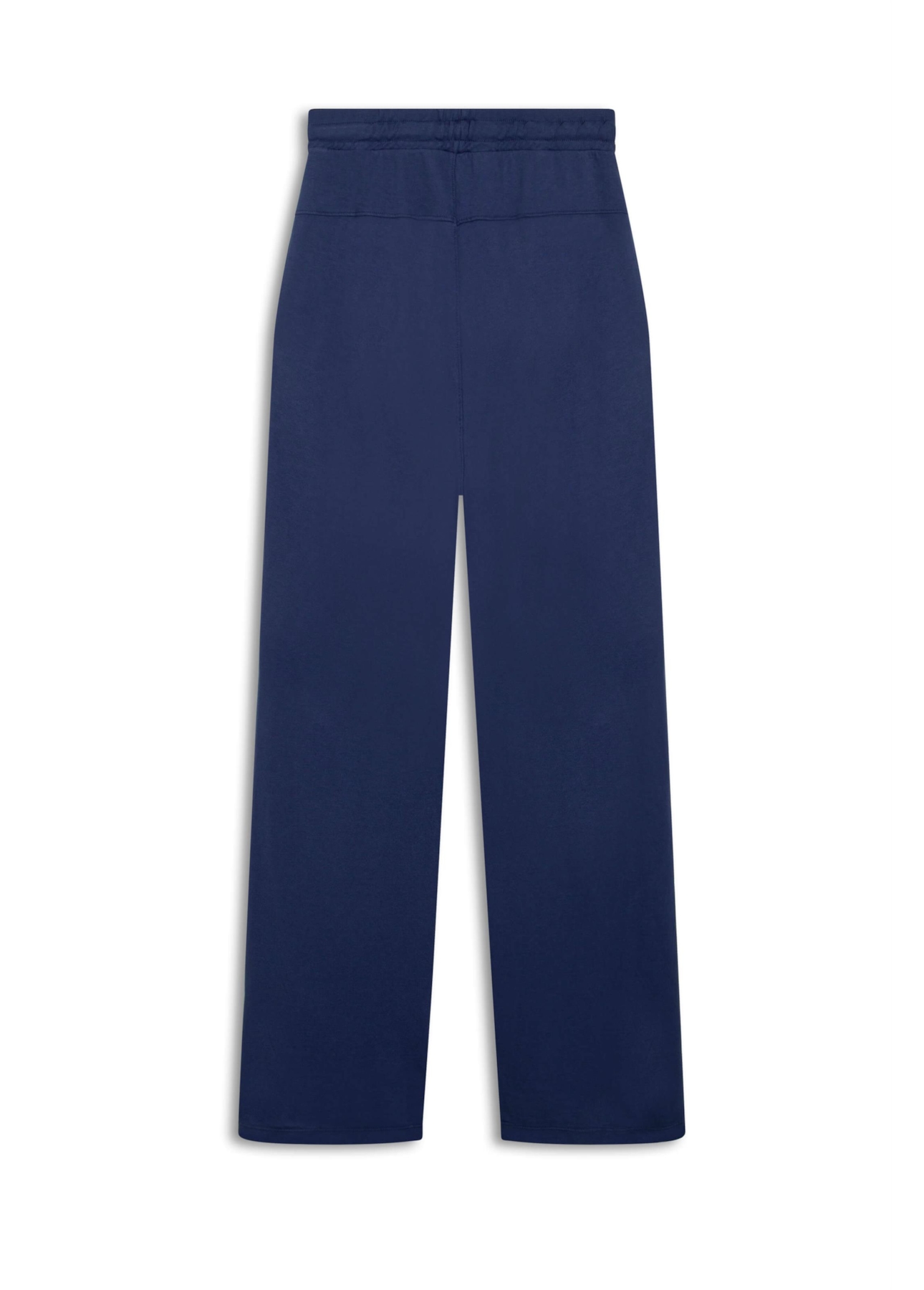 Calça Fleece Ejd Embroidery Wide Leg Purple Blue