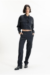 Calça Gales Span Cargo Pants Chumbo Mescla