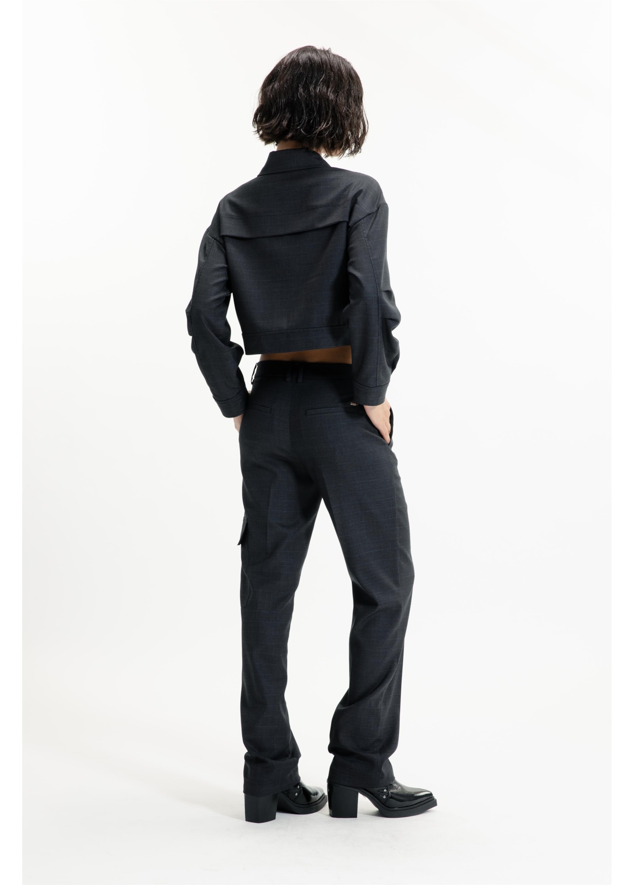 Calça Gales Span Cargo Pants Chumbo Mescla