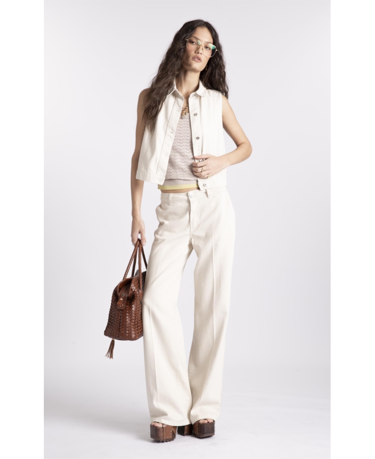 Calça Gisele Patte D'Eph Natural