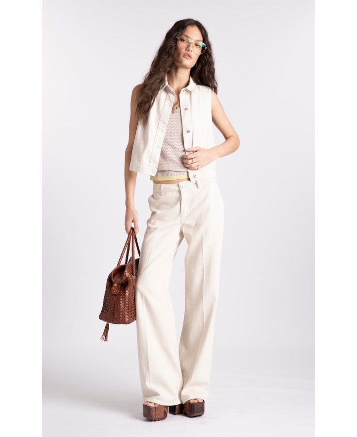 Calça Gisele Patte D'Eph Natural