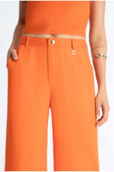 Calça Granada Pantalona Laranja