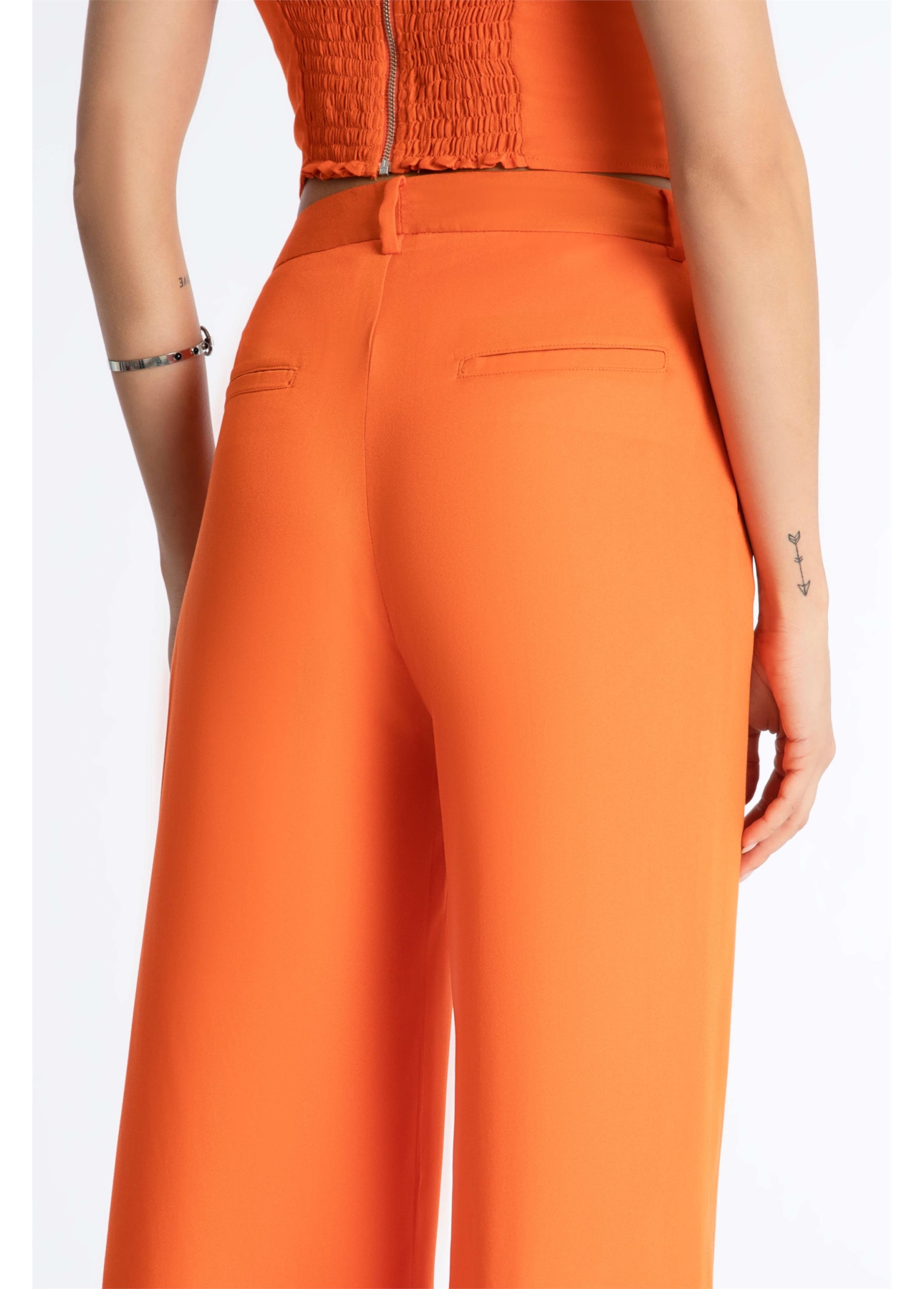 Calça Granada Pantalona Laranja