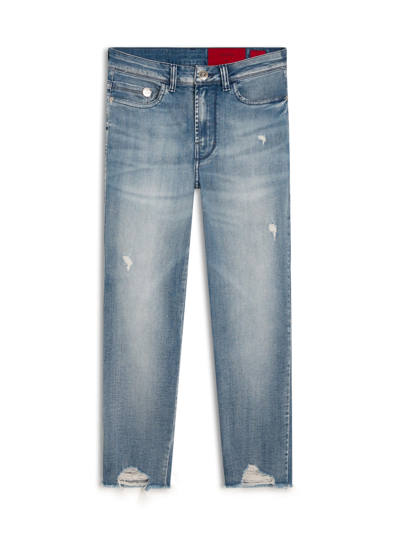 Calça Heaven Blue Elastic 1784-Lav.Claro C/ Puidos
