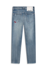Calça Heaven Blue Elastic 1784-Lav.Claro C/ Puidos