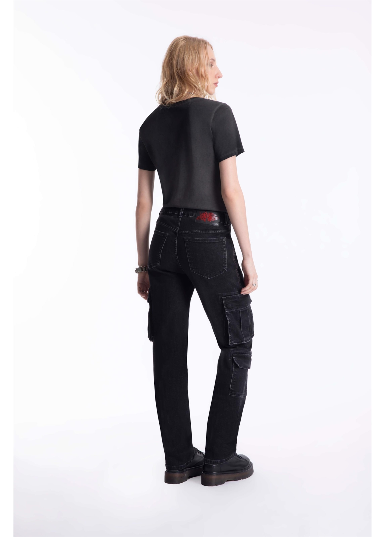 Calça Heavy Black Cargo 2001-Lav.Black C/ Luva