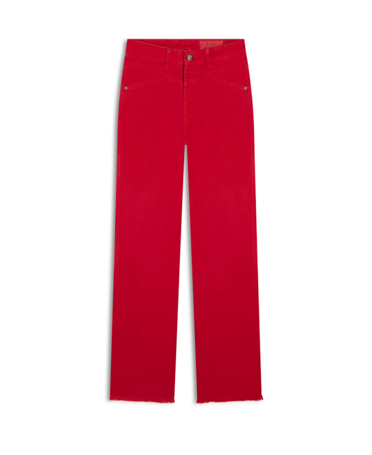 Calça Heavy Color Western Vermelho