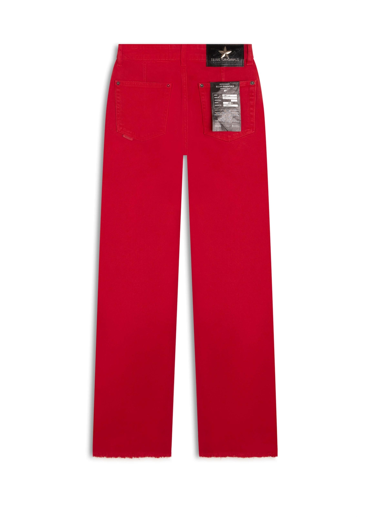 Calça Heavy Color Western Vermelho