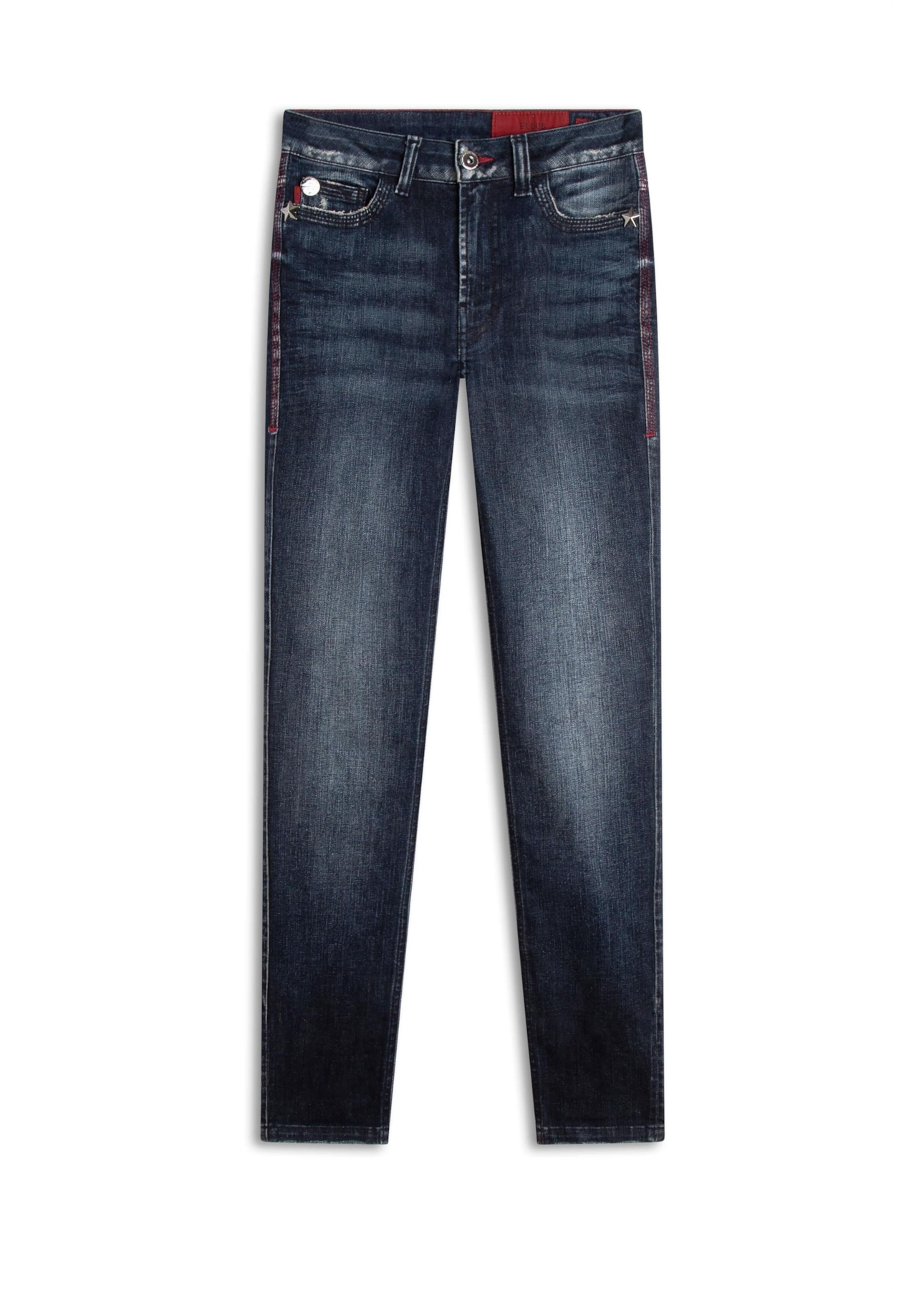 Calça High Comfort Blue 1860 Lav.Esc. C/Matiz+3d