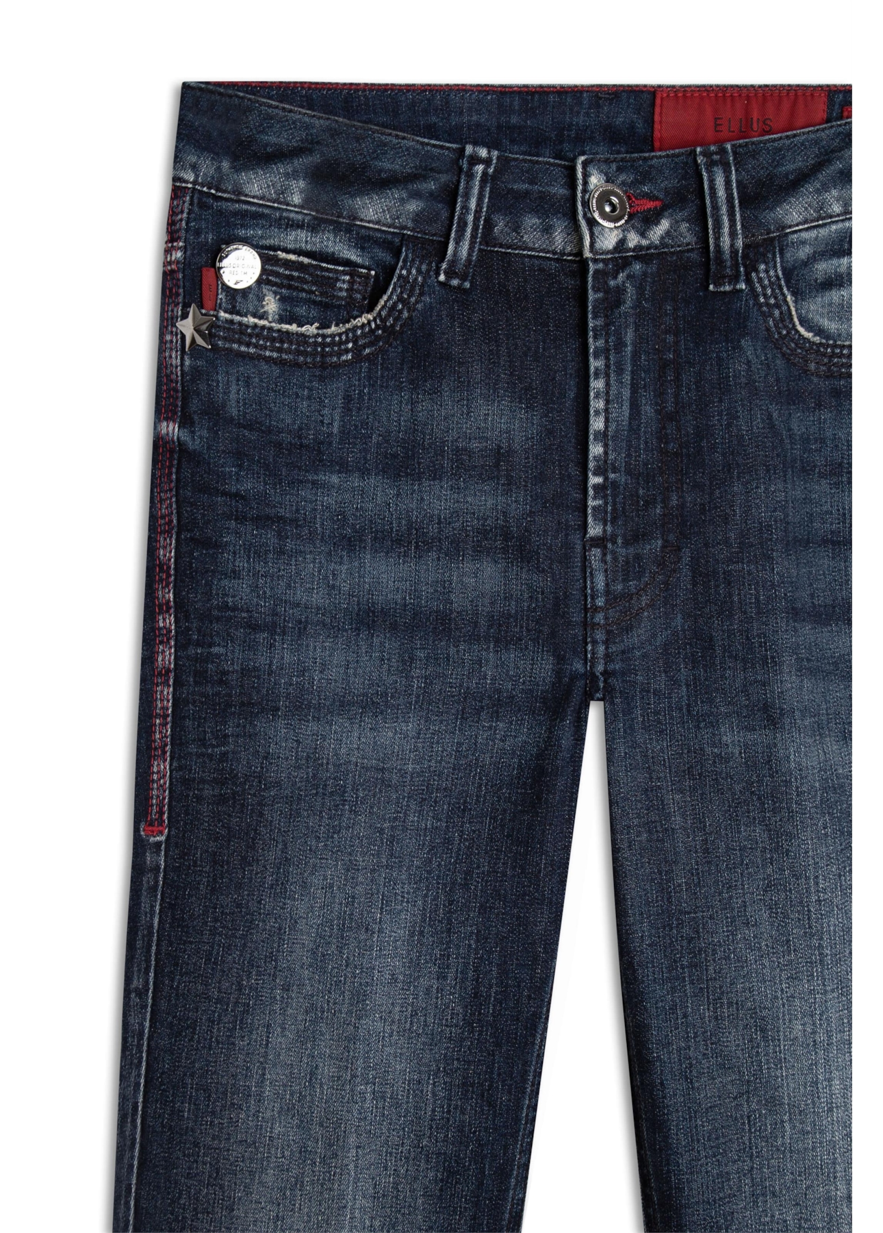Calça High Comfort Blue 1860 Lav.Esc. C/Matiz+3d