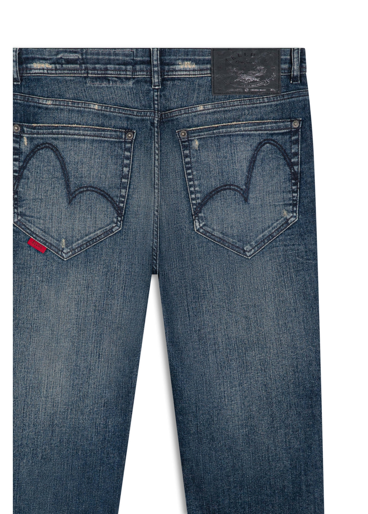 Calça High Comfort Blue Slim Easa 2007-Lav.Escuro C/ Matiz