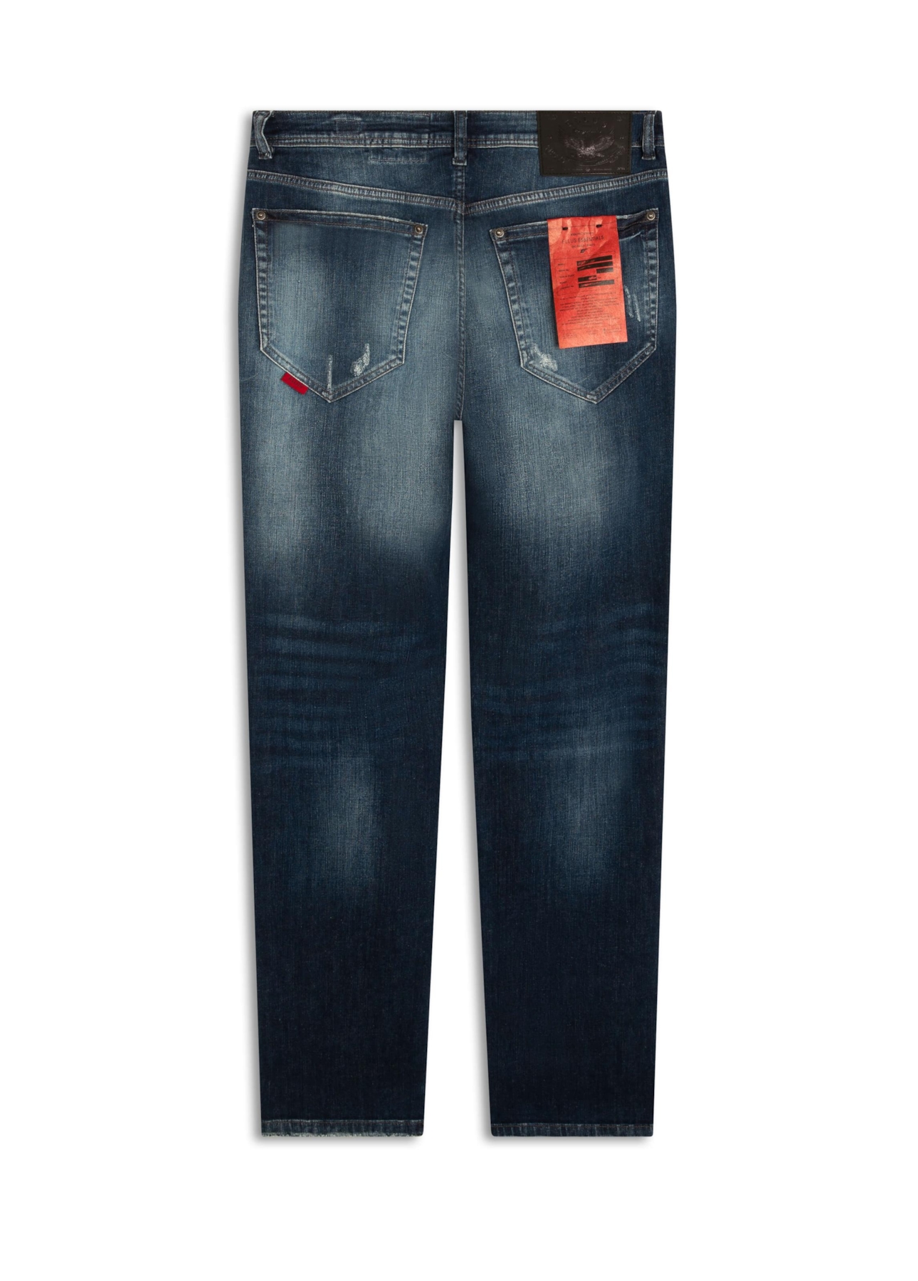 Calça High Comfort Blue Slim Easa 2008-Lav.Medio C/Puidos