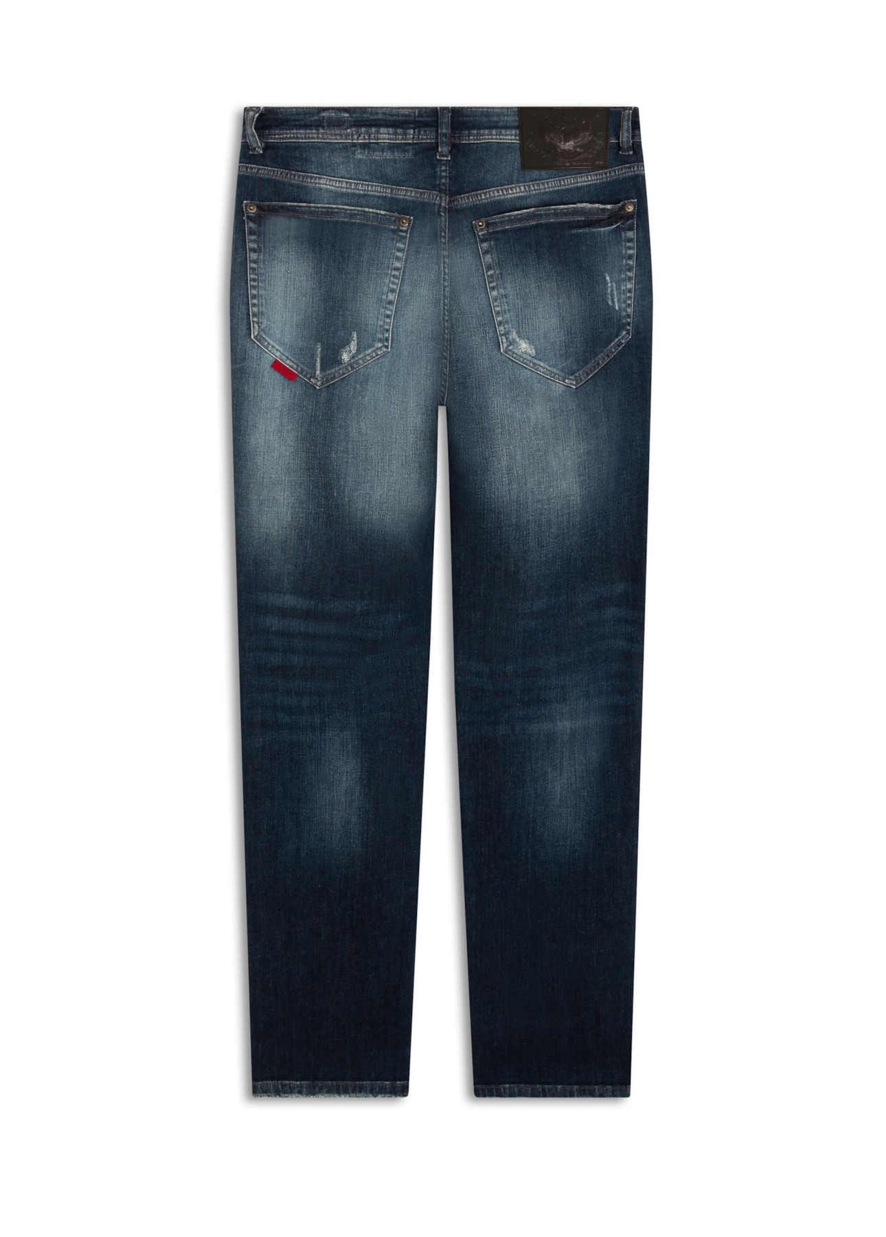 Calça High Comfort Blue Slim Easa 2008-Lav.Medio C/Puidos