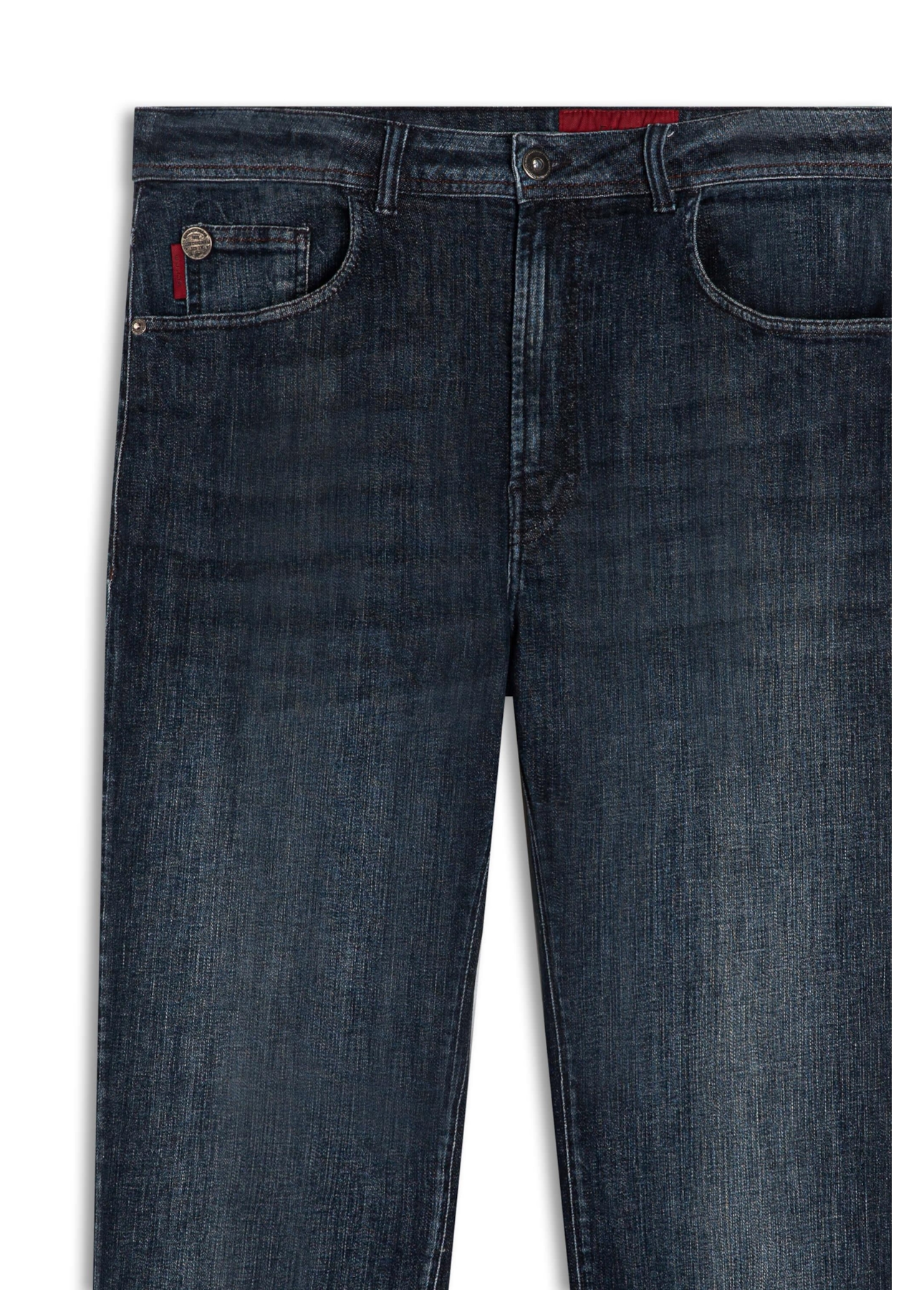 Calça High Comfort Dark Flame 1981 Lav. Escuro C/ Used