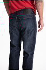 Calça High Comfort Dark Flame 1981 Lav. Escuro C/ Used