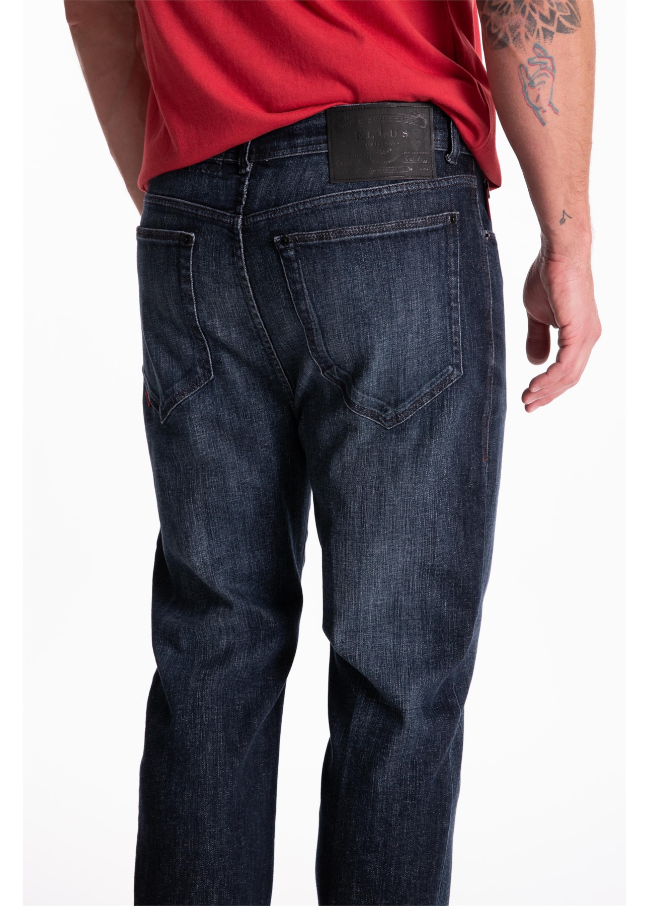 Calça High Comfort Dark Flame 1981 Lav. Escuro C/ Used