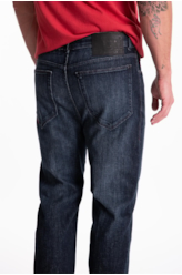 Calça High Comfort Dark Flame 1981 Lav. Escuro C/ Used