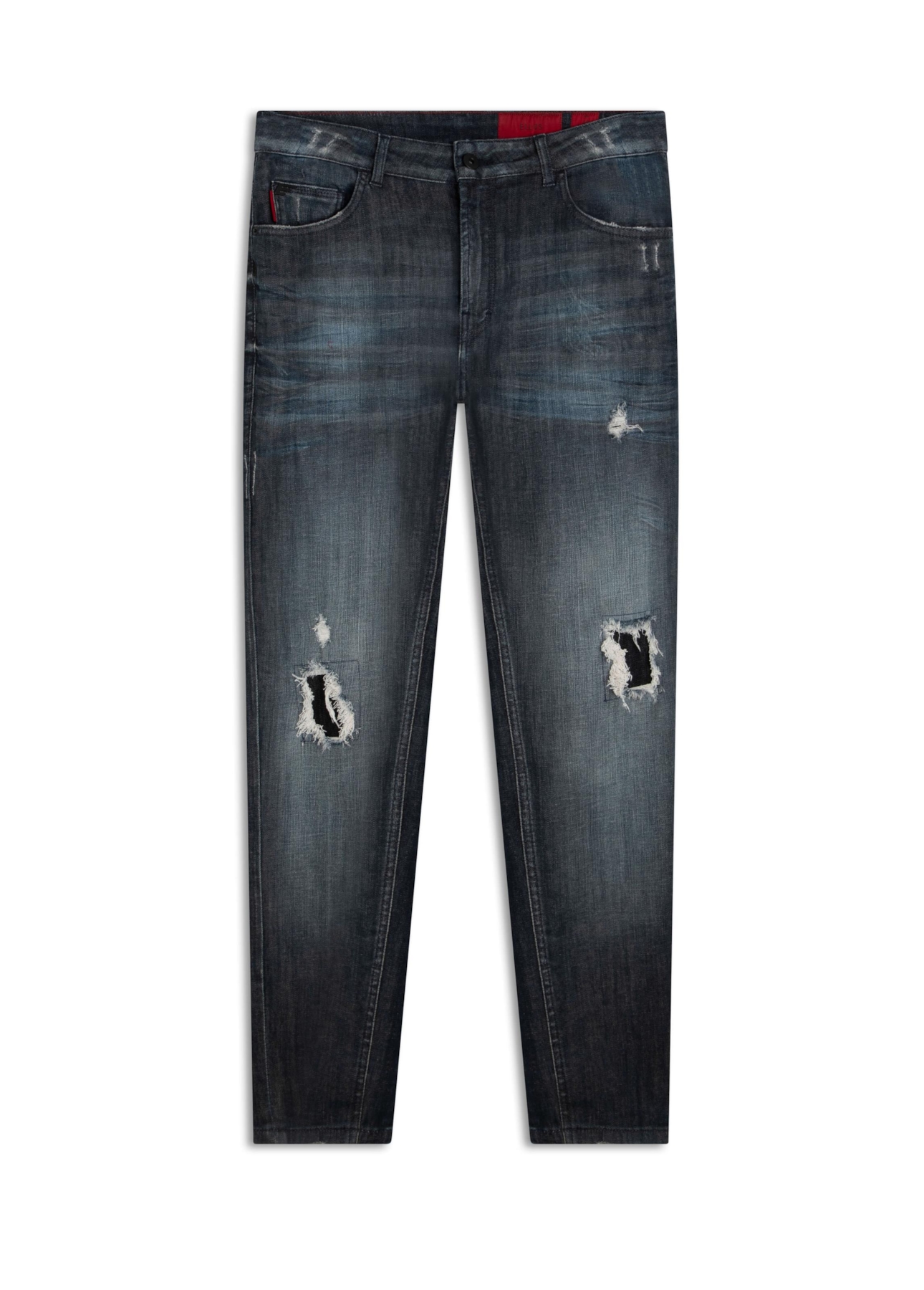 Calça High Comfort Dark Flame Lav. Esc. C/ 3d e Puidos