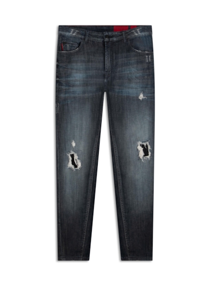 Calça High Comfort Dark Flame Lav. Esc. C/ 3d e Puidos