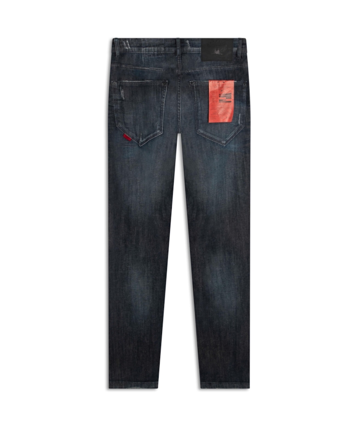 Calça High Comfort Dark Flame Lav. Esc. C/ 3d e Puidos