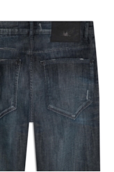 Calça High Comfort Dark Flame Lav. Esc. C/ 3d e Puidos