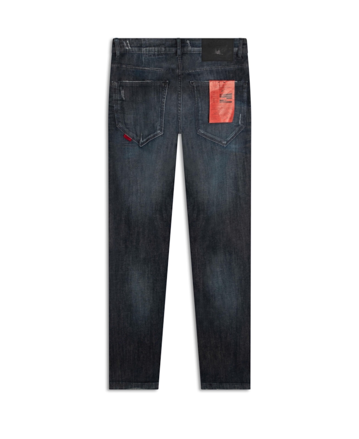 Calça High Comfort Dark Flame Lav. Esc. C/ 3d e Puidos