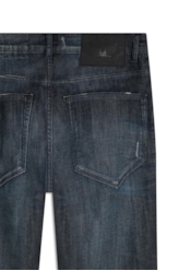 Calça High Comfort Dark Flame Lav. Esc. C/ 3d e Puidos