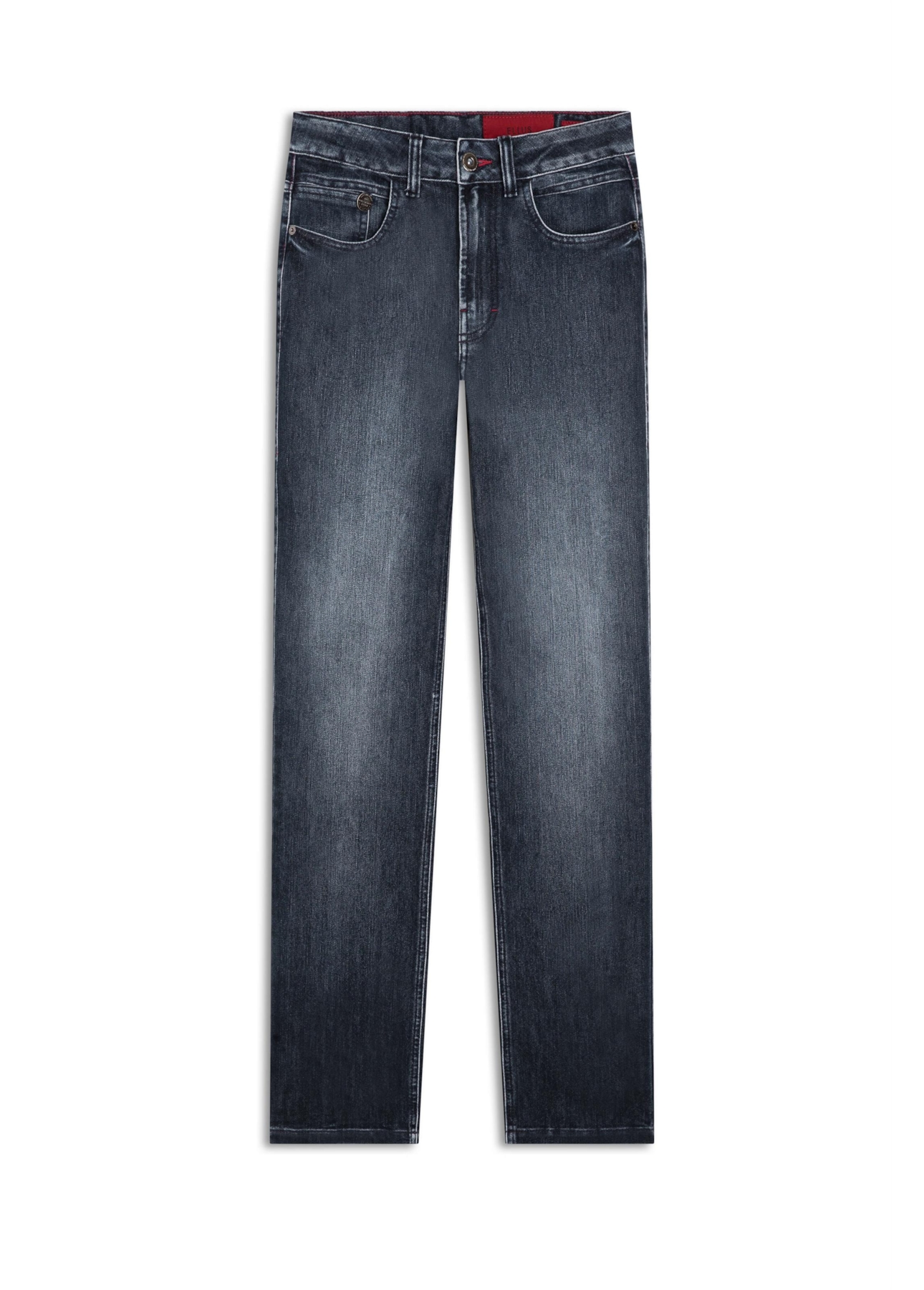 Calça High Comfort Dark Indigo 1704-Lav.Escuro C/Tie Dye