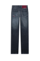 Calça High Comfort Dark Indigo 1704-Lav.Escuro C/Tie Dye