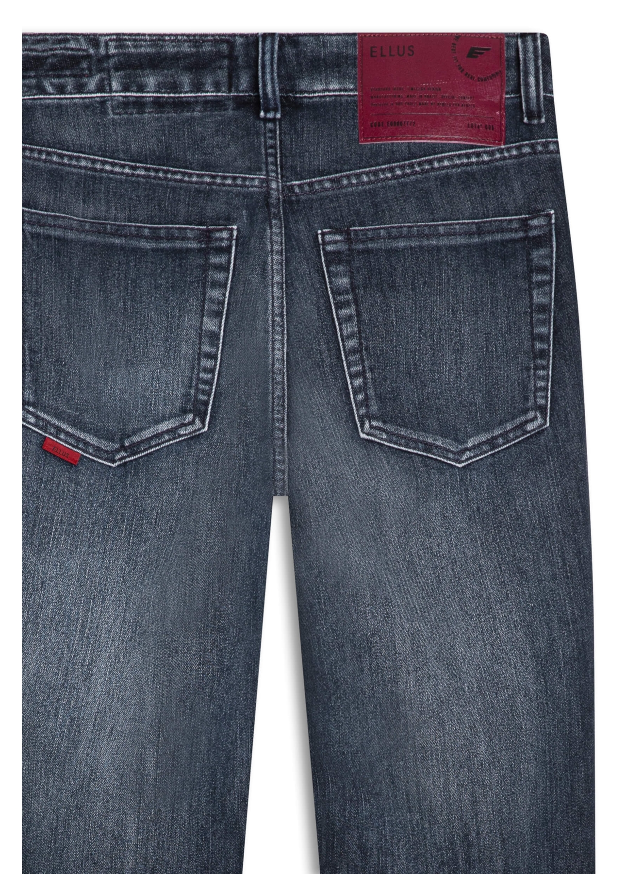 Calça High Comfort Dark Indigo 1704-Lav.Escuro C/Tie Dye