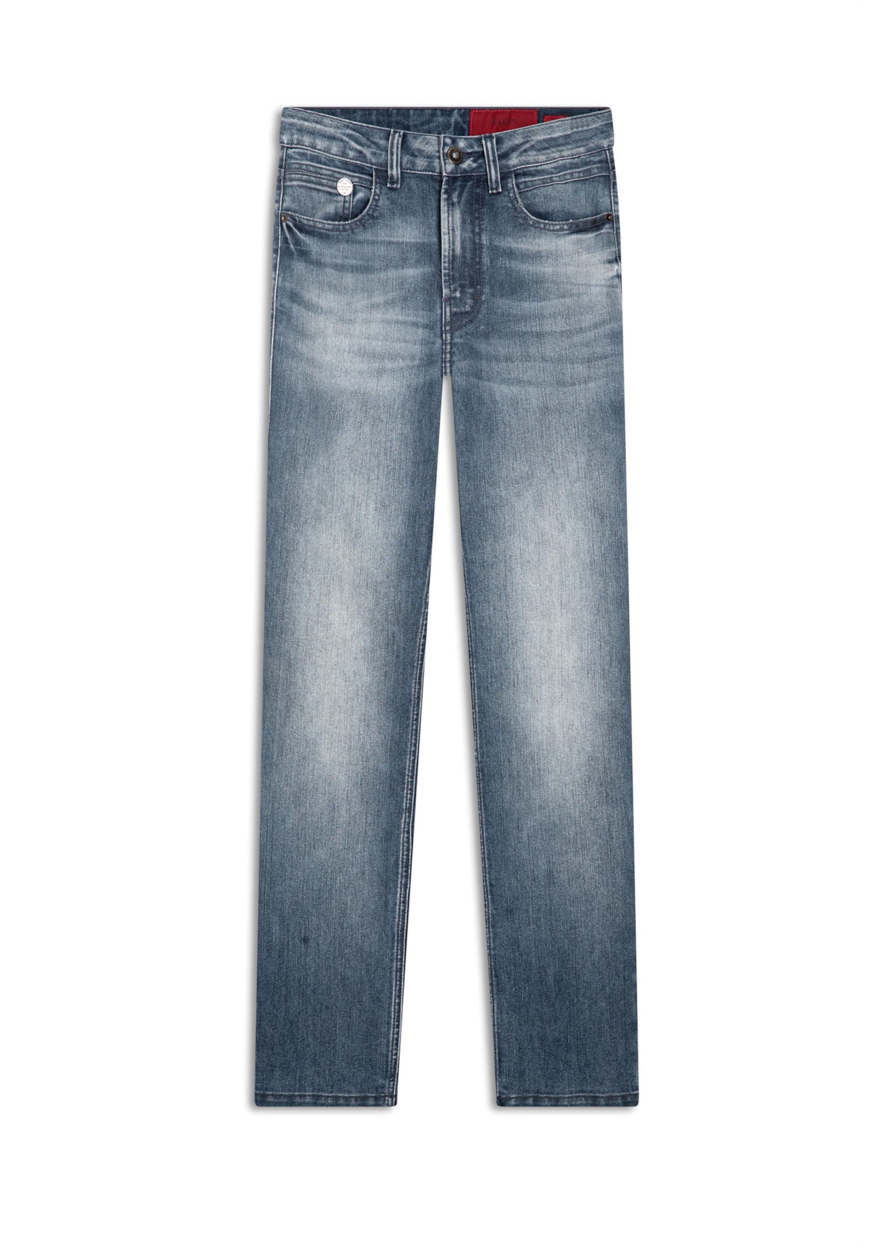 Calça High Comfort Dark Indigo 1846 Lav. Medio C/ Used