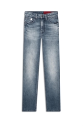 Calça High Comfort Dark Indigo 1846 Lav. Medio C/ Used