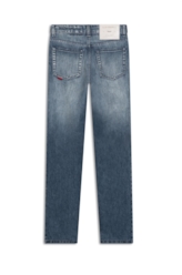 Calça High Comfort Dark Indigo 1846 Lav. Medio C/ Used
