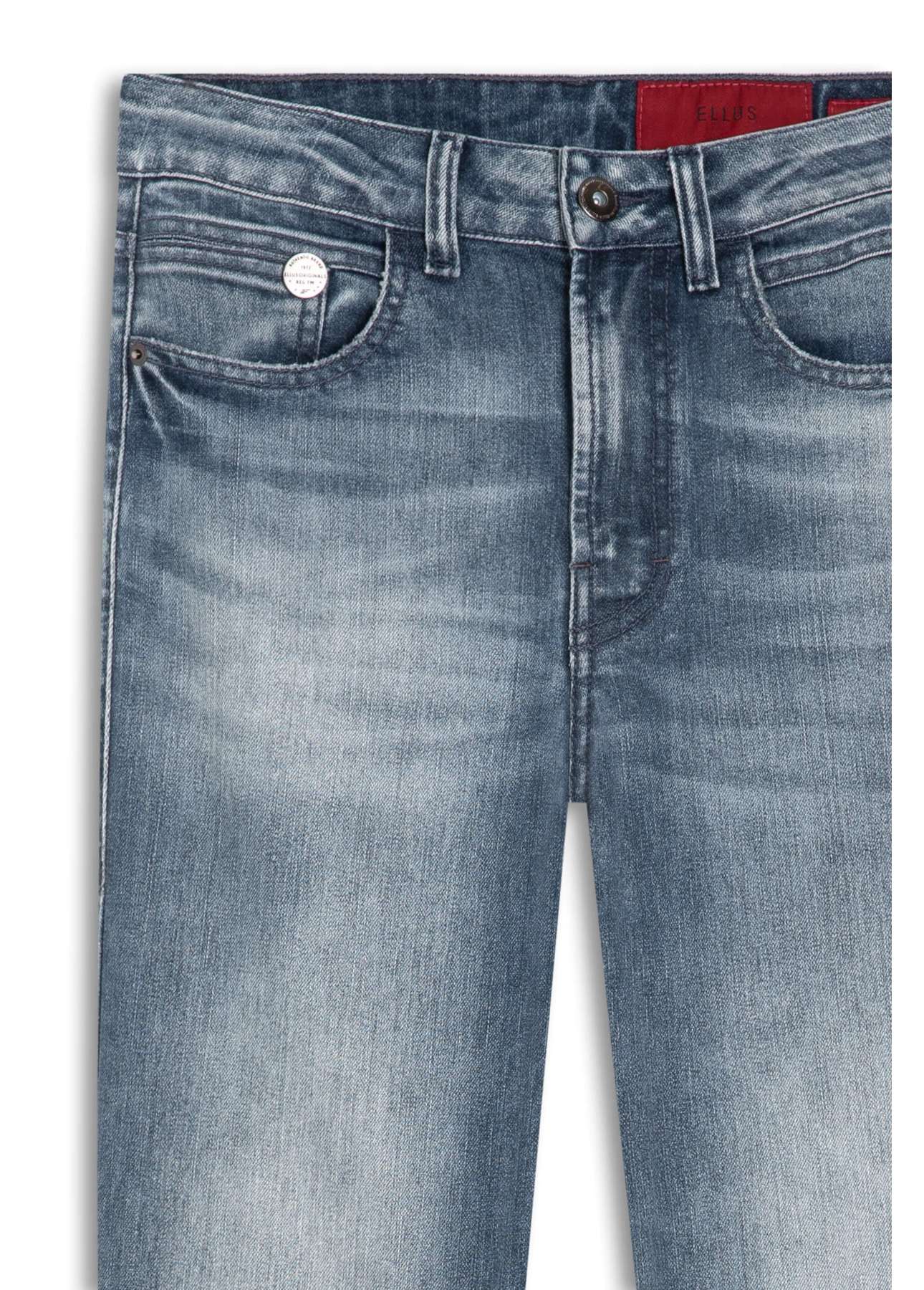 Calça High Comfort Dark Indigo 1846 Lav. Medio C/ Used